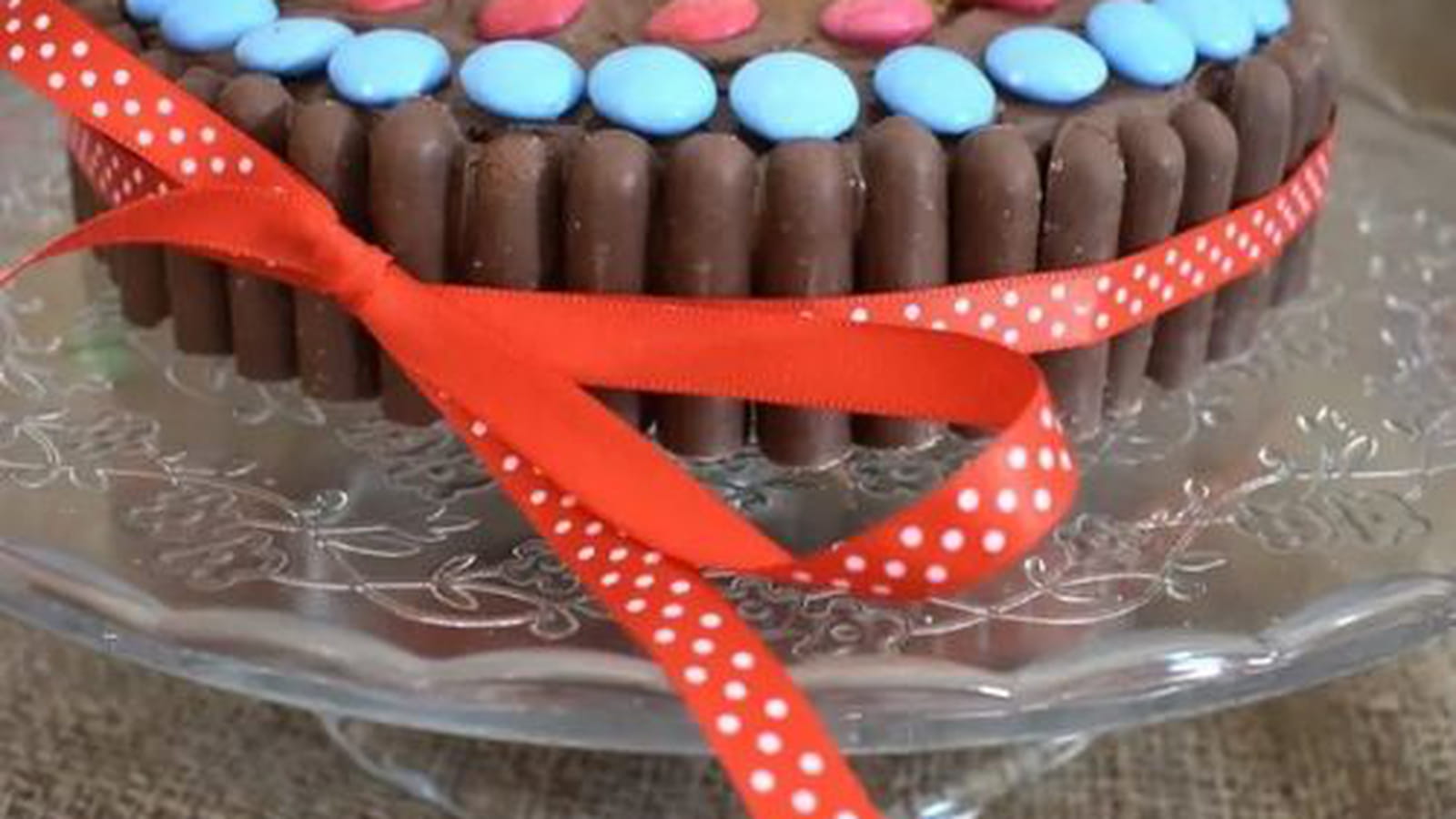 Gâteau d'anniversaire Smarties