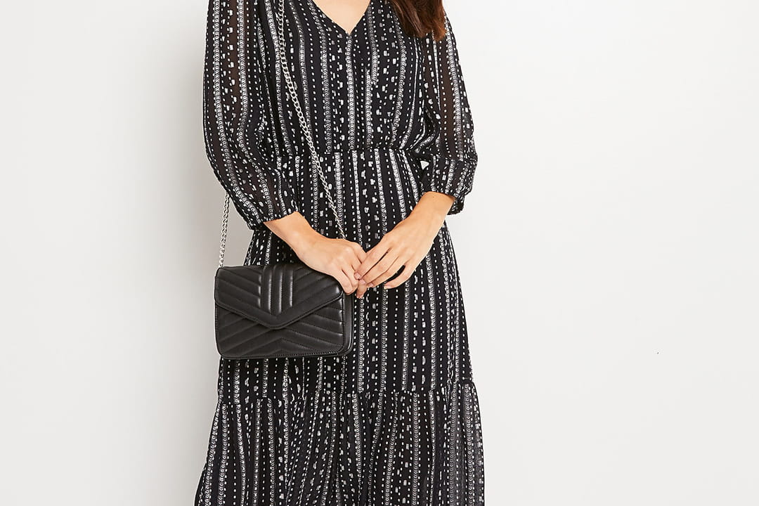Robe mi-longue habillée de Grain de Malice