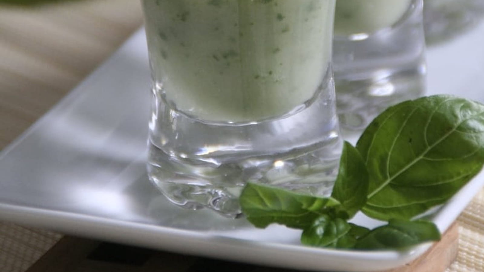 Velouté de basilic
