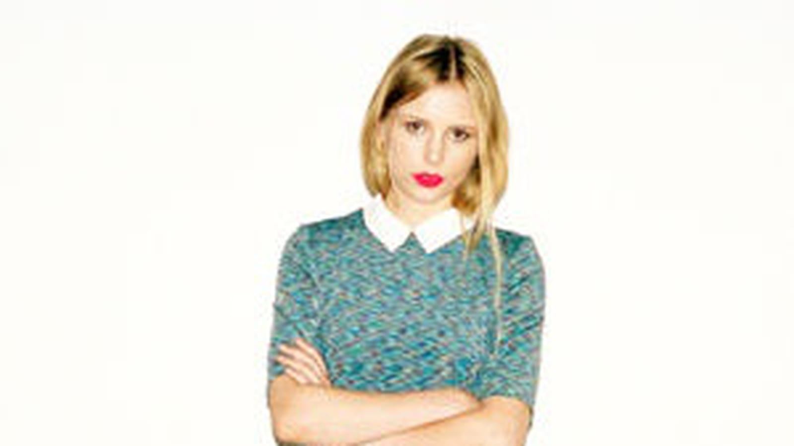 Robe turquoise de Monki