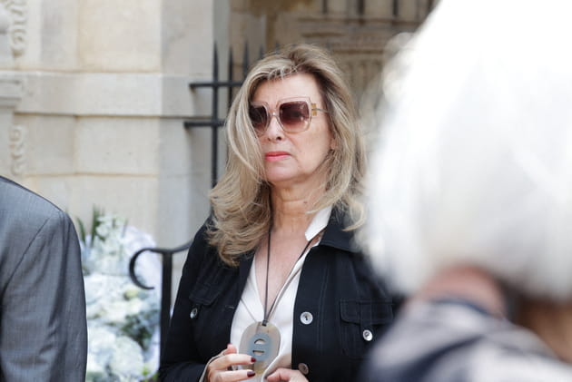 Valérie Trierweiler a répondu présente aux obsèques de Philippe Labro
