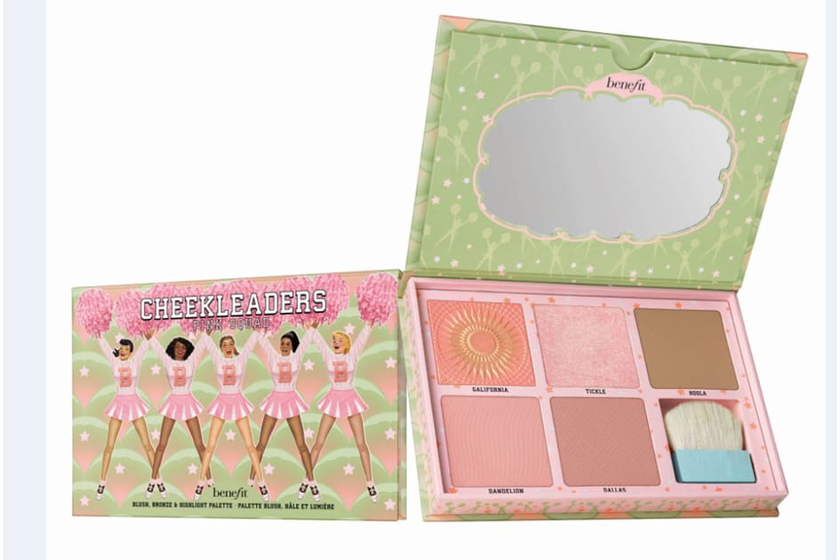 Palette Cheekleaders 5-en-1&nbsp;Pink Squad Benefit