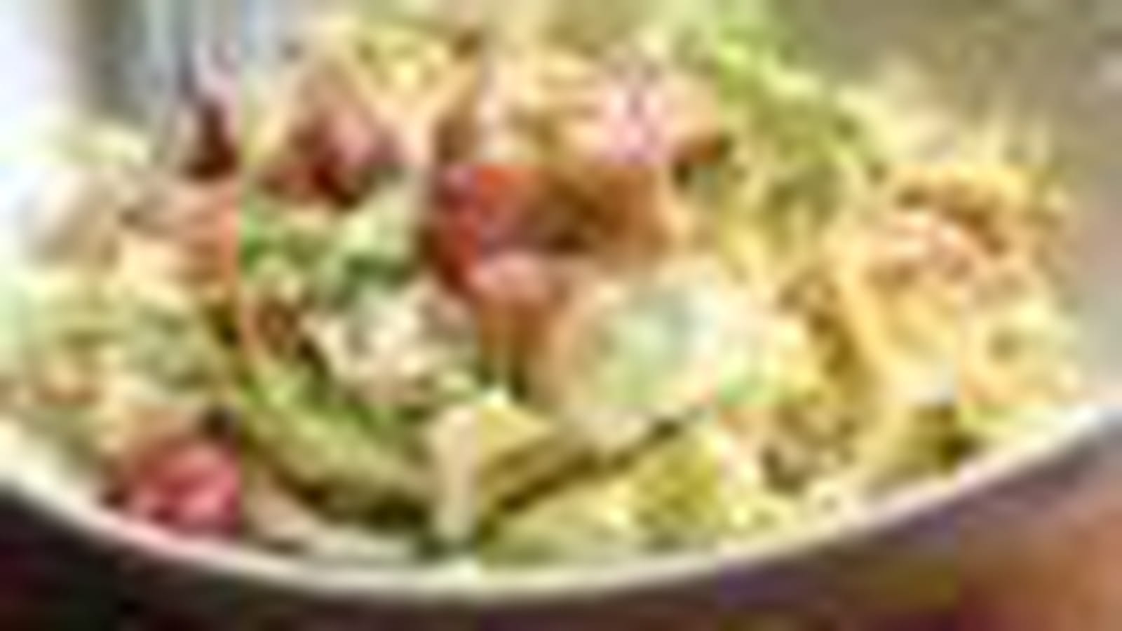 Salade de farfalles aux crevettes