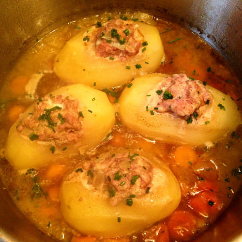Pommes de terre farcies
