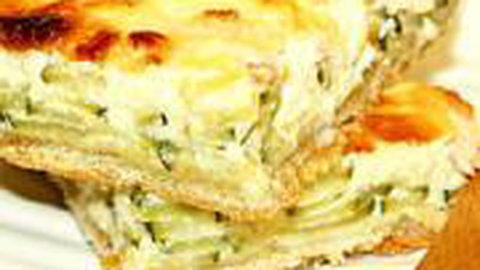 Tarte à la courgette et au cumin