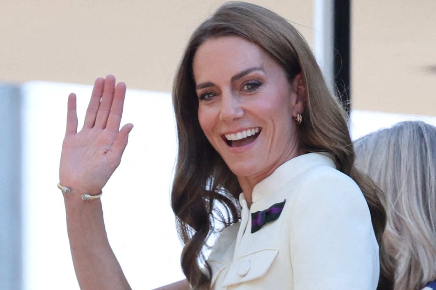 Kate Middleton’s favorite print invites himself where we did not expect her