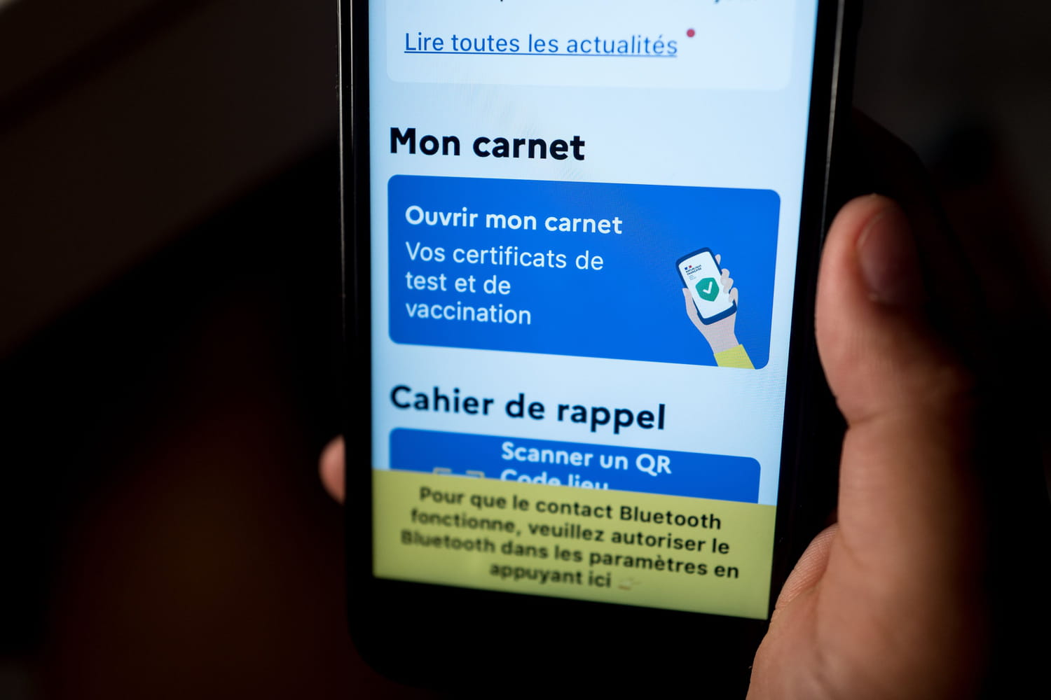 TousAntiCovid Carnet : QR code, télécharger, vaccination