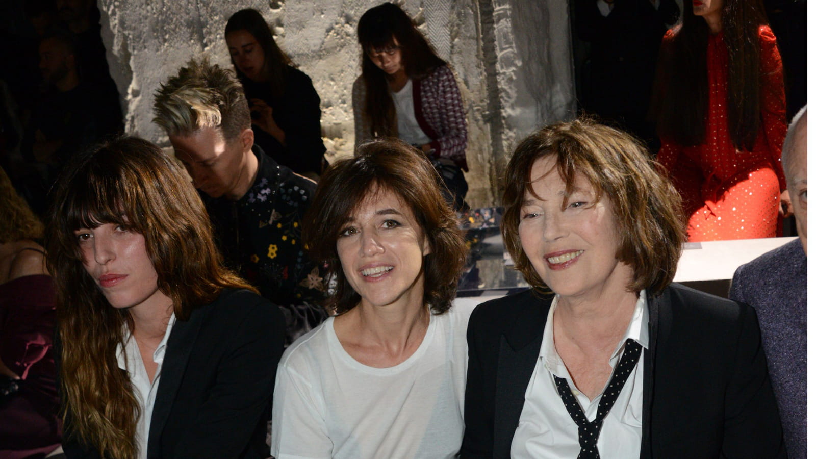 Lou Doillon, Charlotte Gainsbourg et Jane Birkin 