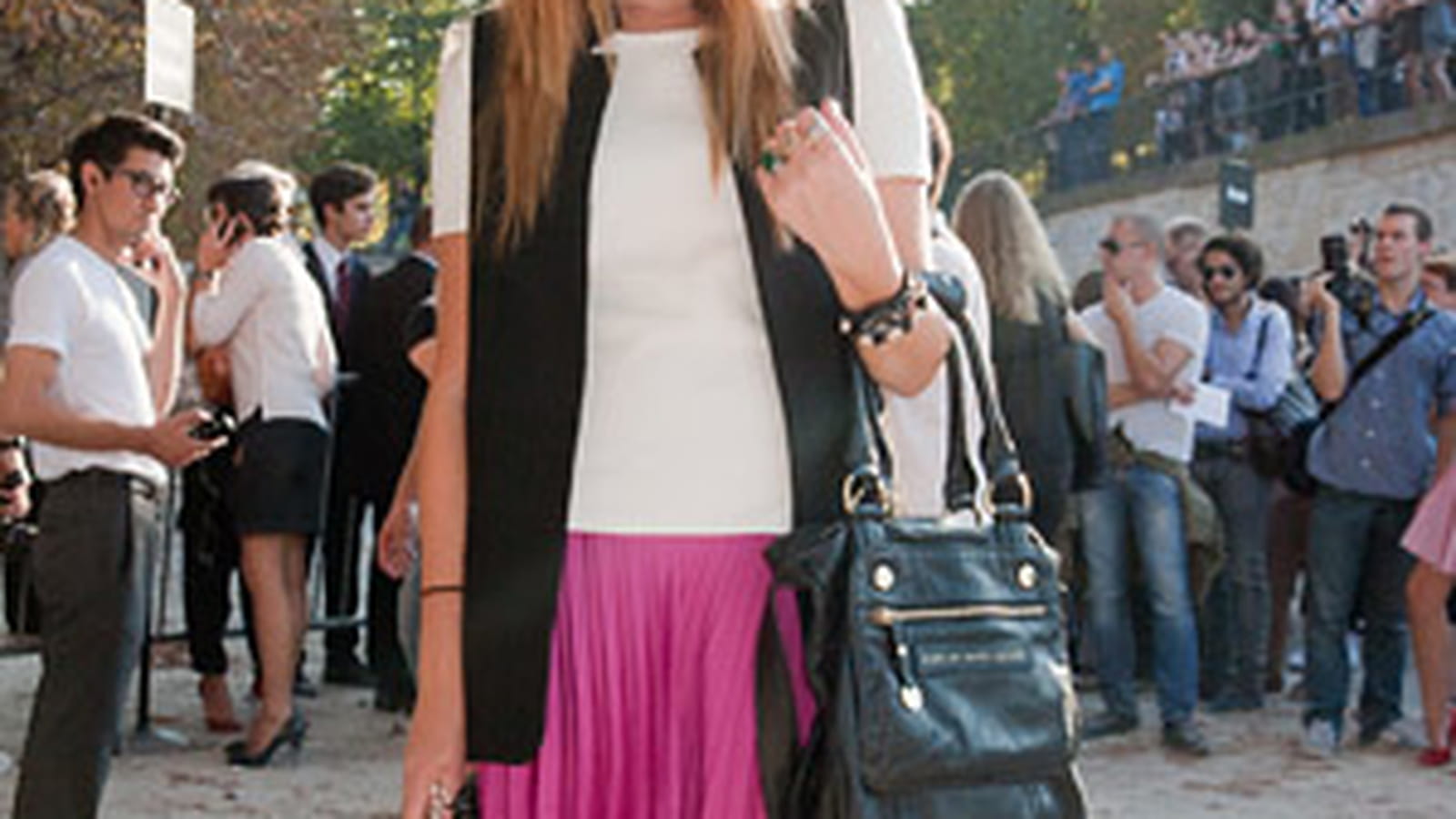 Rose et noir