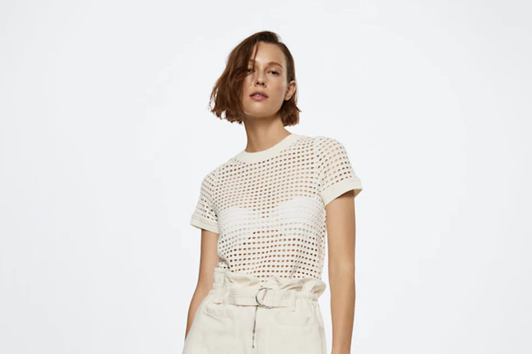 T-shirt ajouré