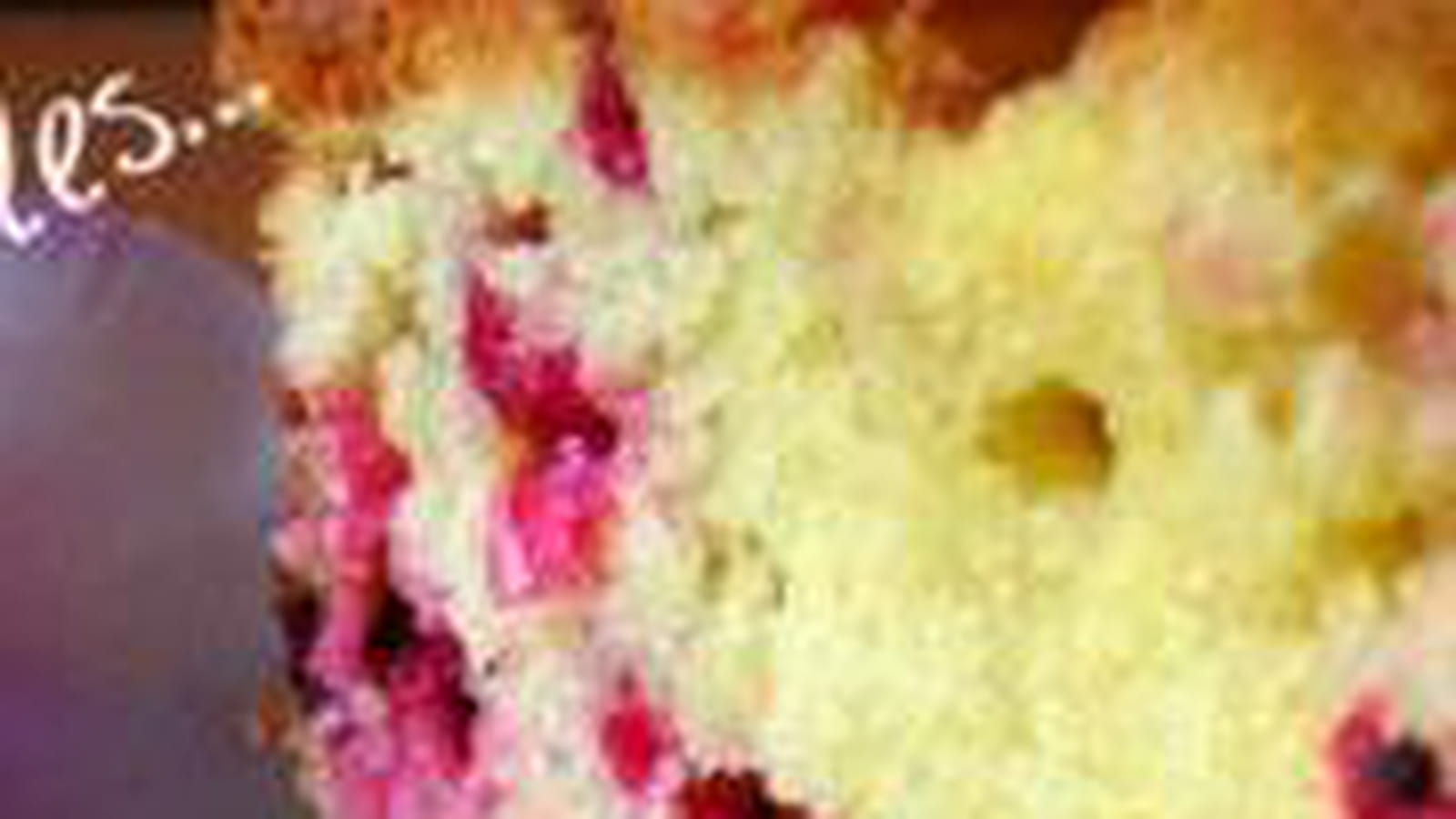 Cake aux groseilles au bon goût d'amande