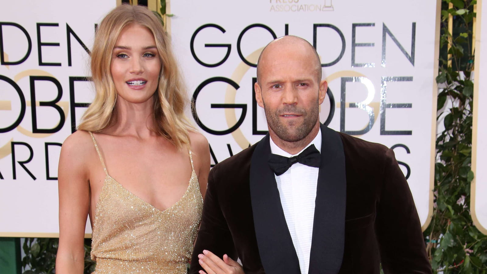 Jason Statham et Rosie Huntington-Whiteley 