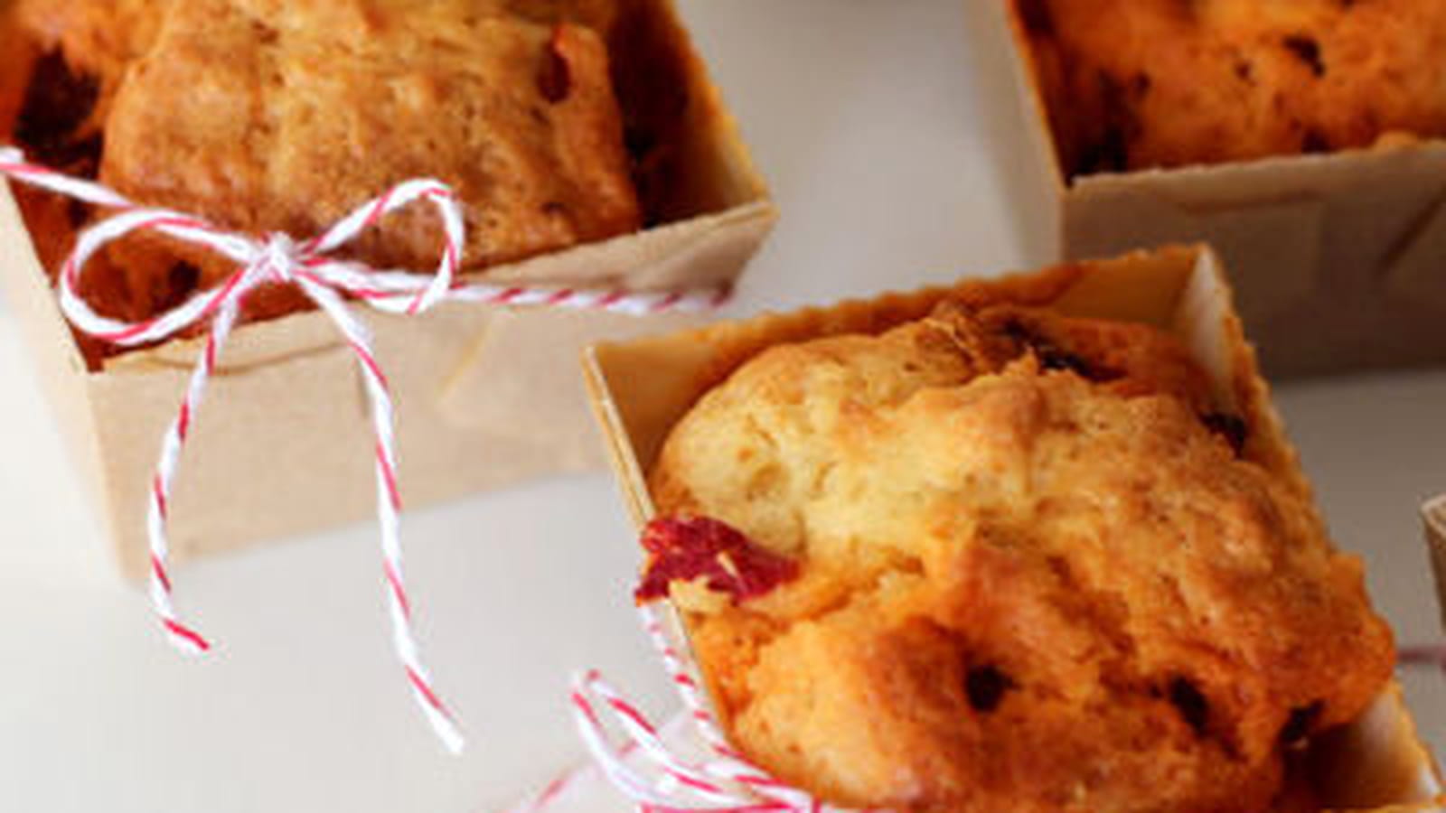 Muffins chorizo et poivrons piquillos