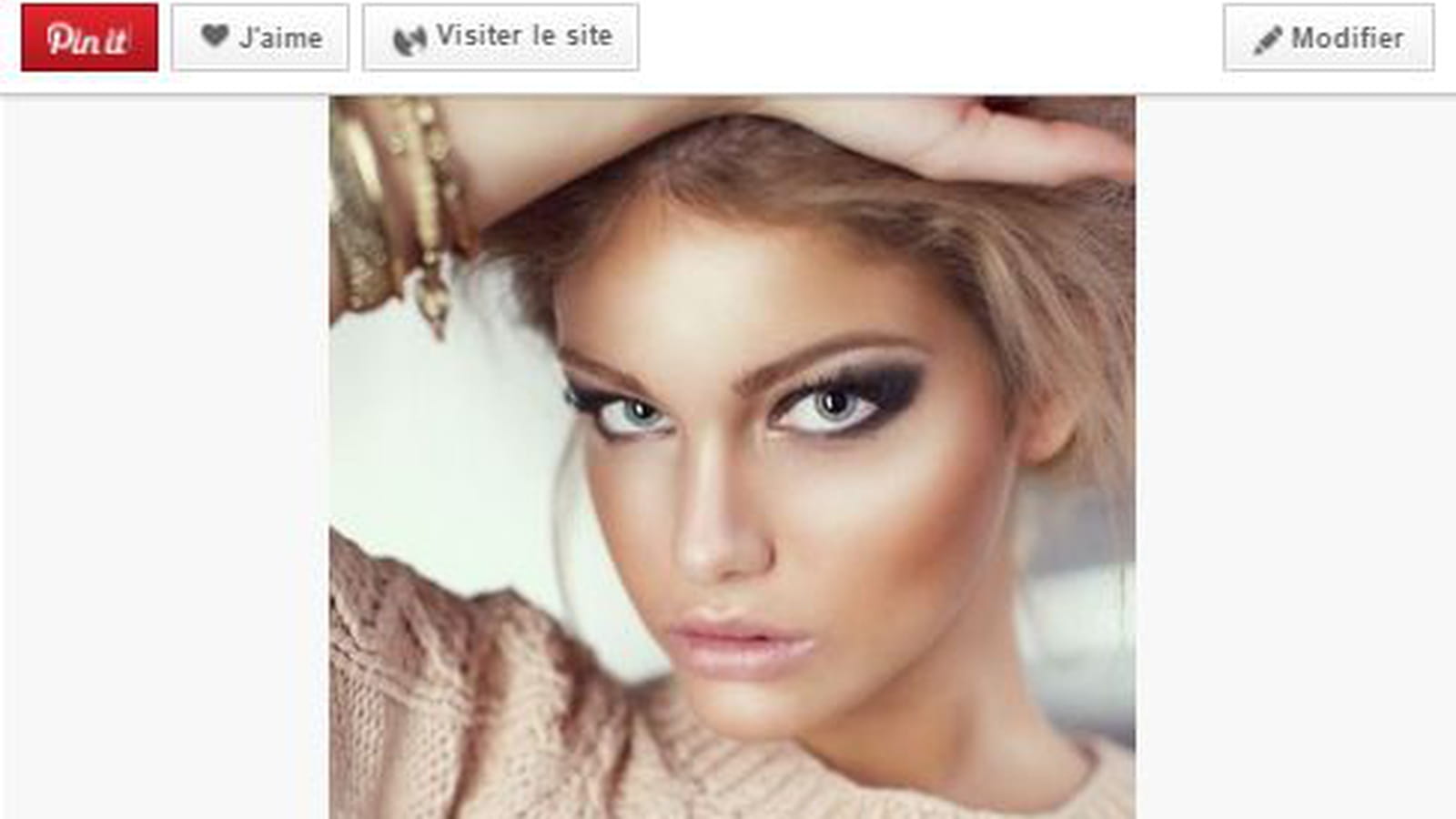 Smoky eye sensuel