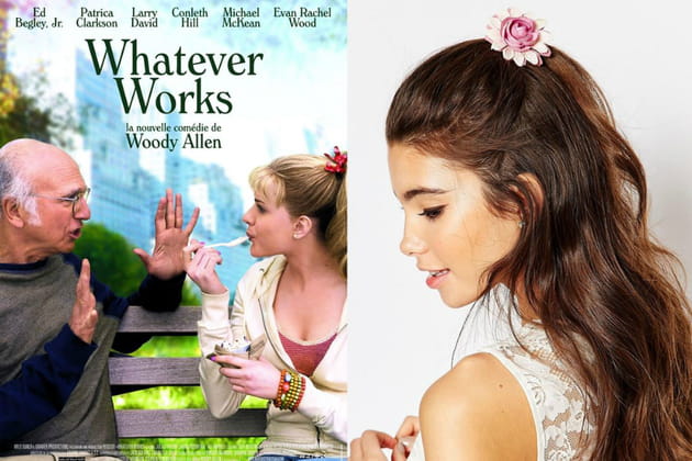 Un &eacute;lastique pour les cheveux fa&ccedil;on M&eacute;lodie Celestine dans "Whatever Works"