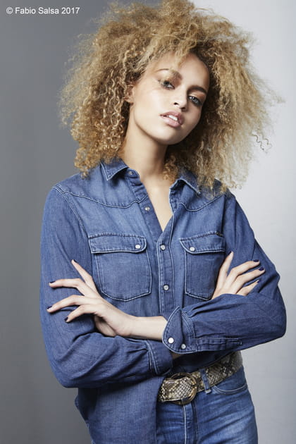 Mi-long fris&eacute;