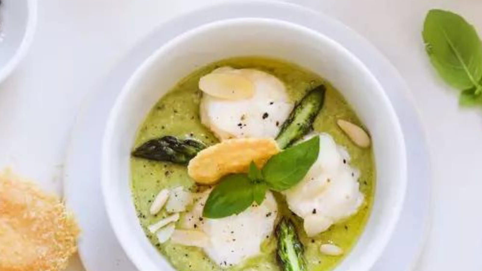 Gnocchi ricotta asperges et parmesan
