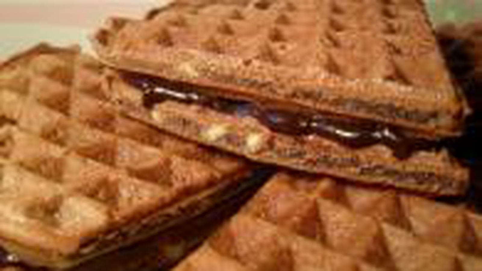 Gaufres chococahuètes