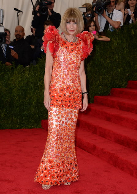 Anna Wintour en Chanel haute couture