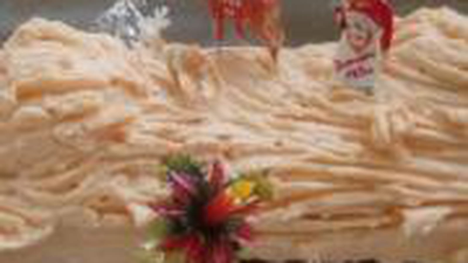 Bûche aux deux crèmes