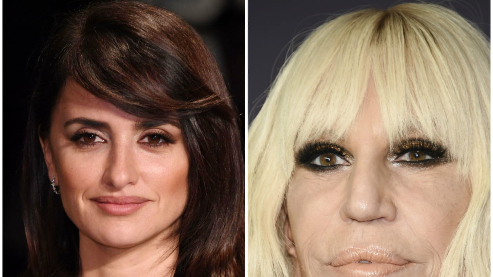 Penelope Cruz et Donatella Versace