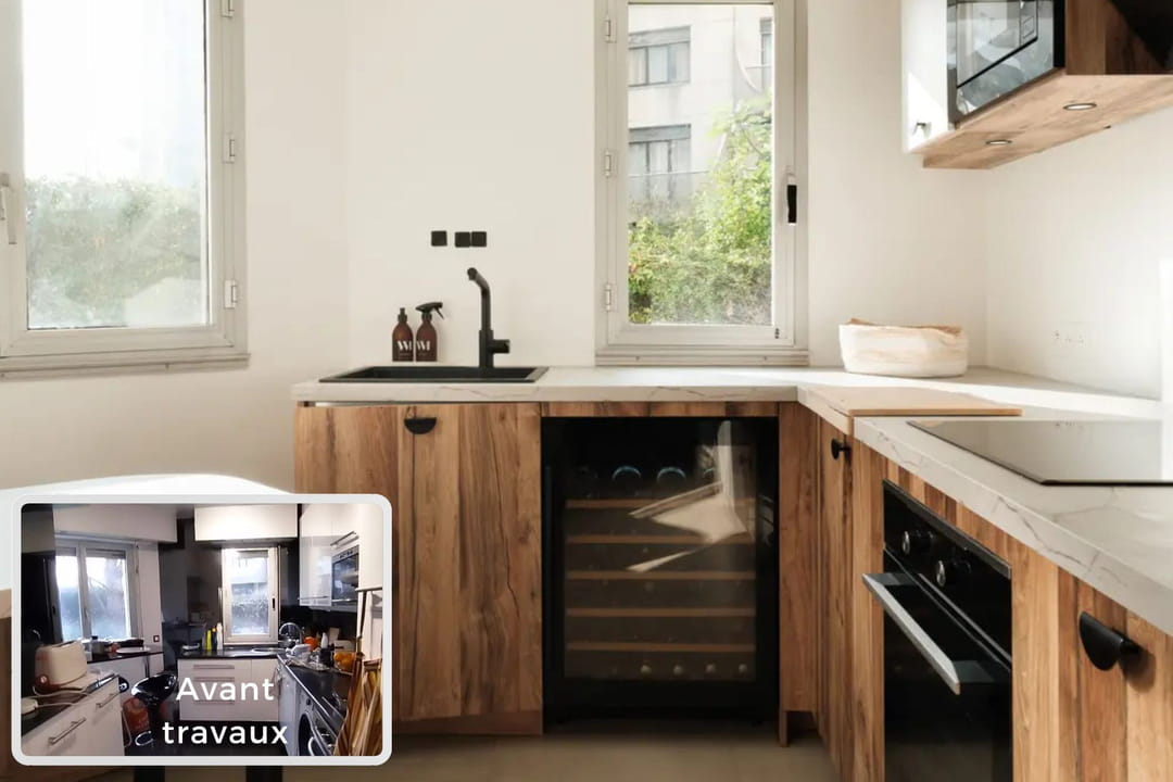 this old-fashioned, dark and poorly arranged apartment sees the light of day again