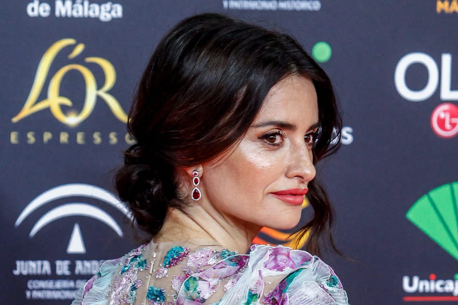 Le chignon romantique de Penelope Cruz
