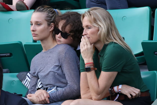 Estelle Lef&eacute;bure et ses enfants Ilona Smet et Giuliano