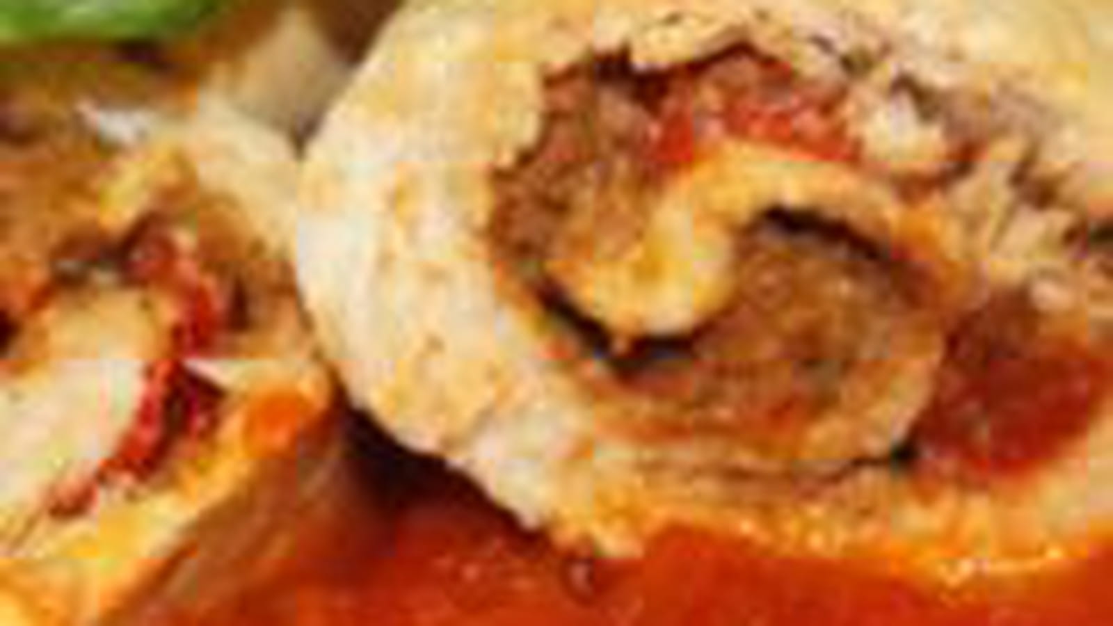 Roulade de poulet pesto poivron