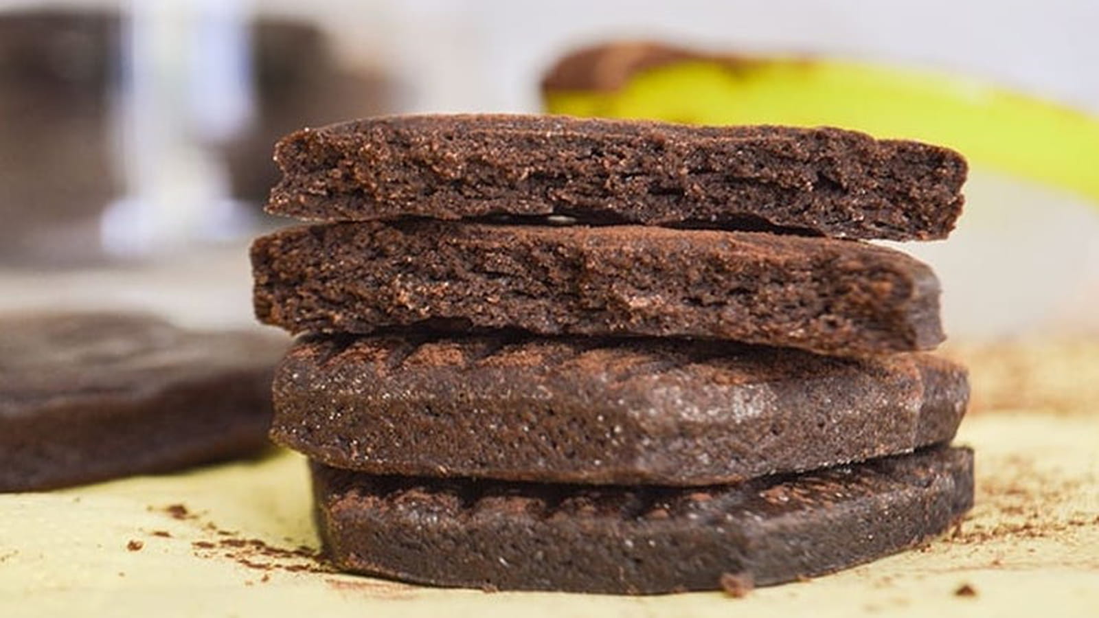 Biscuits sablés au cacao intense