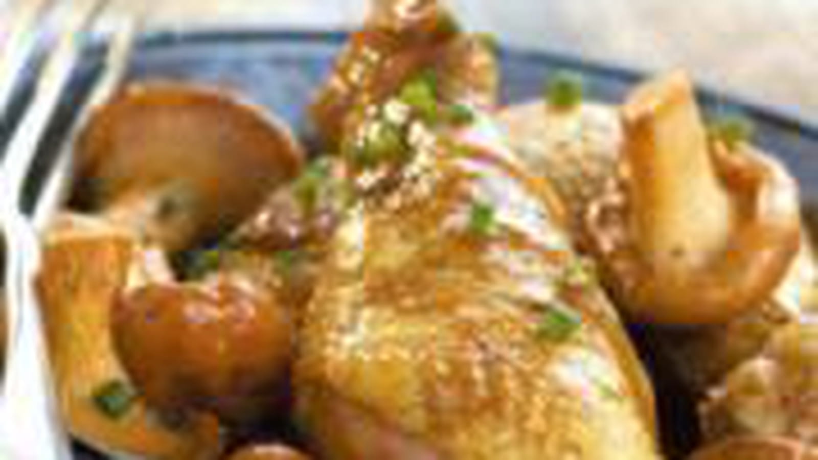 Poulet aux girolles