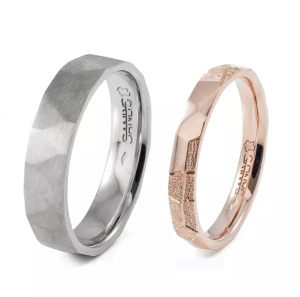 Duo d'alliances martelées