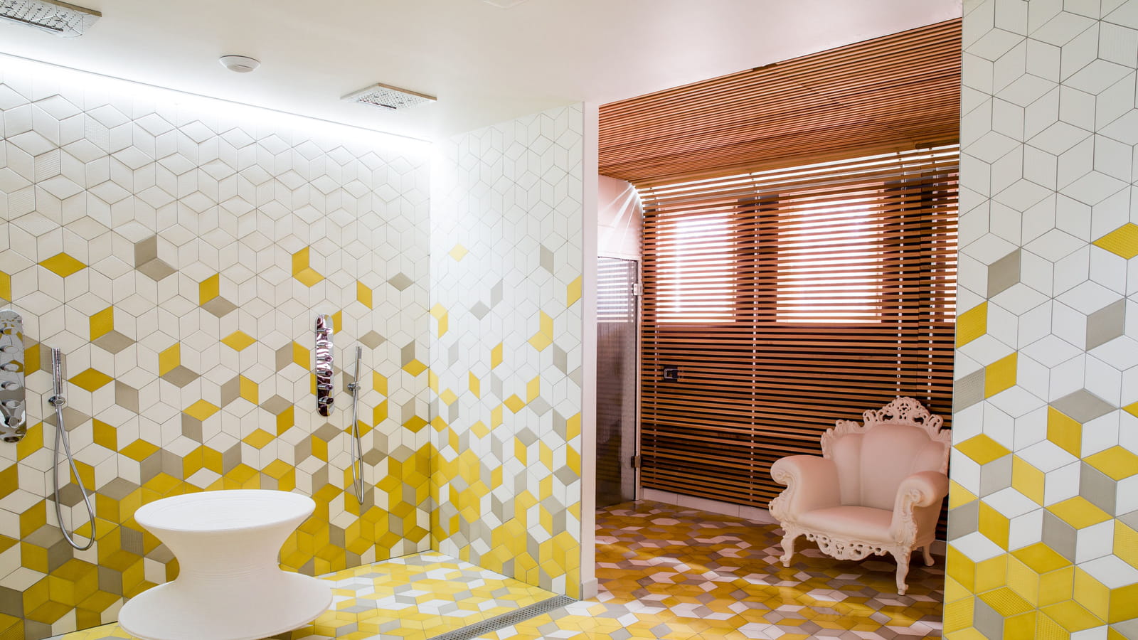 Les espaces sauna et hammam 