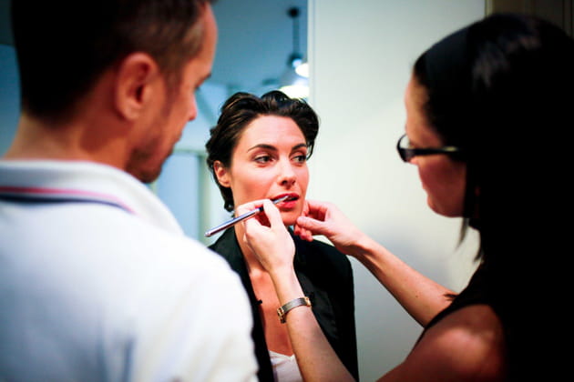 Pimpante dans les coulisses de "C &agrave; vous"