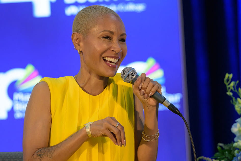 Le cr&acirc;ne ras&eacute; de Jada Pinkett Smith