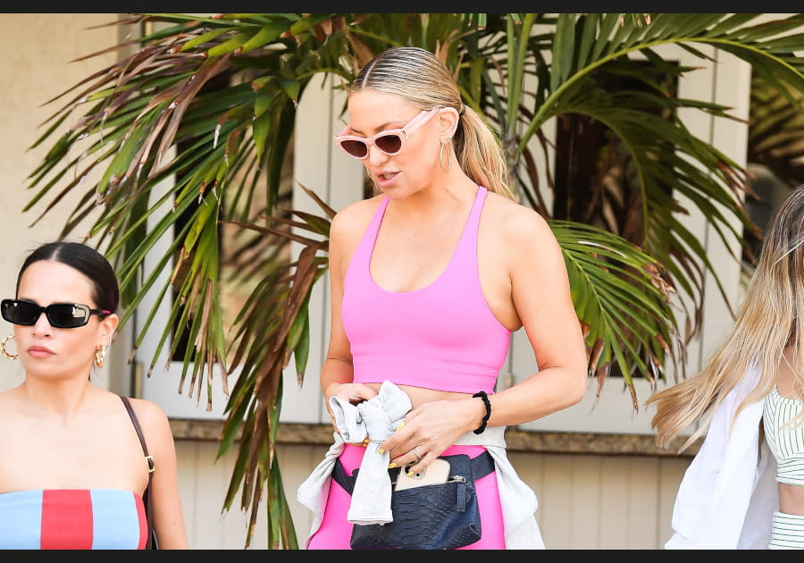 Kate Hudson fait des retraites de yoga