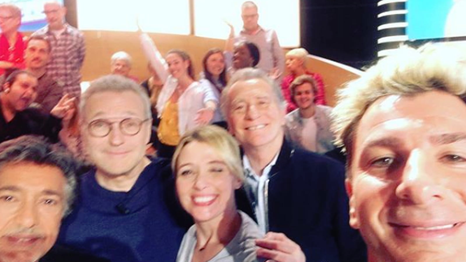 Laurent Ruquier, Mickael Youn, William Leymergie, Anne Marivin et Frédéric François
