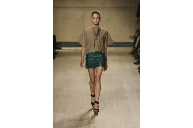 Du cuir et de la toile