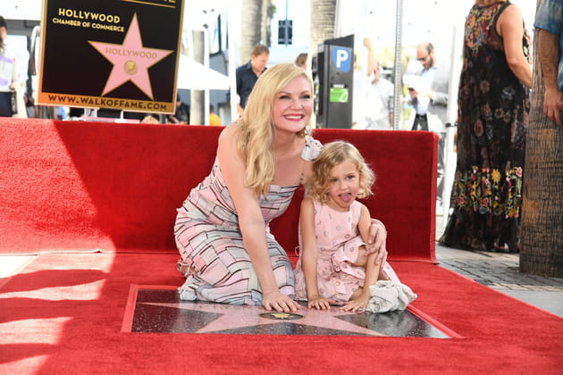 Kirsten Dunst re&ccedil;oit son &eacute;toile sur Hollywood Boulevard