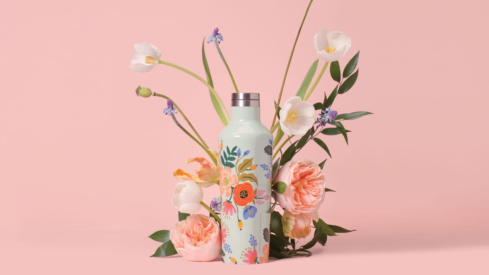 Bouteille à motifs