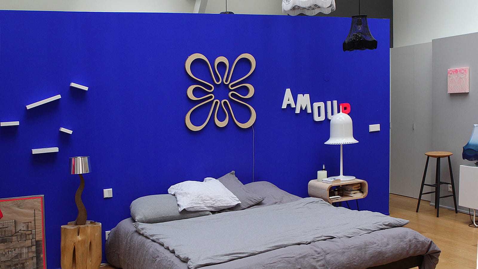 Chambre bleue