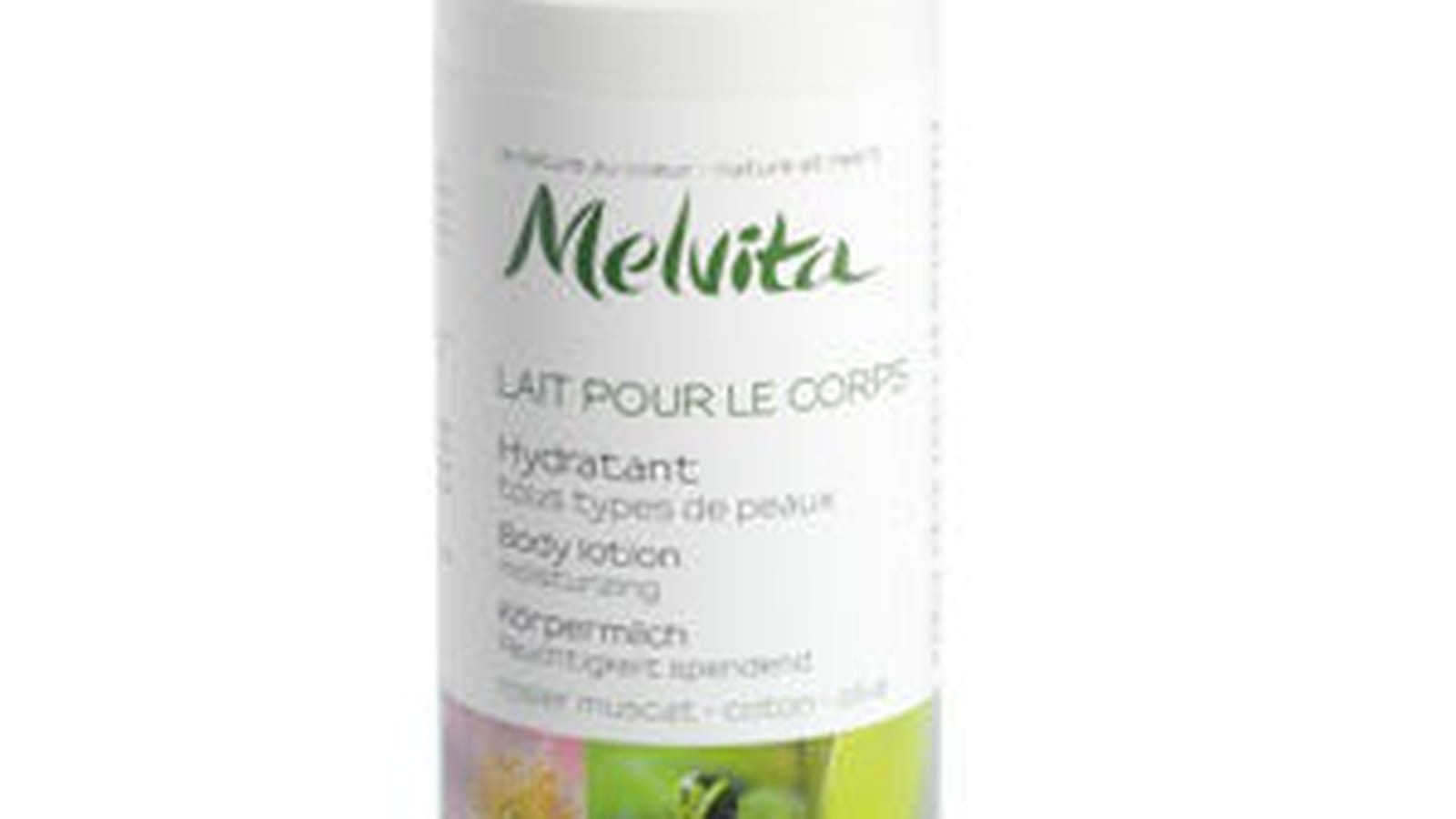 Lait pour le corps hydratant et adoucissant de Melvita