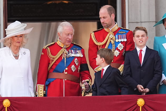 Quand le prince Louis amuse son grand-père, le roi Charles III