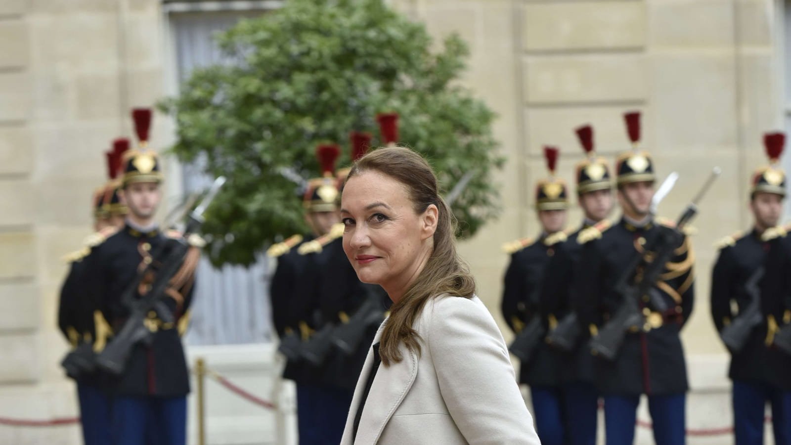 Emmanuel Macron et Laurence Haïm 