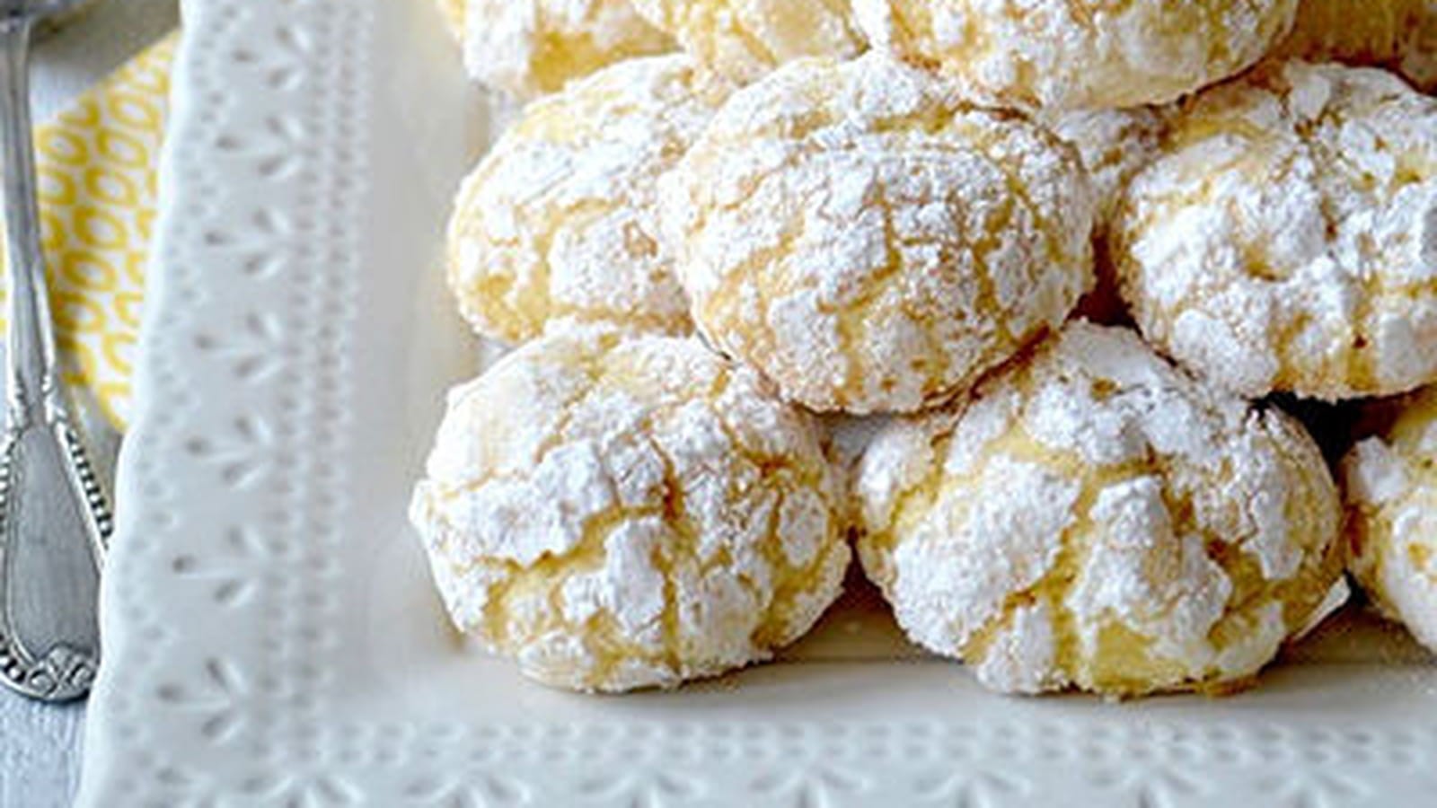 Biscuits moelleux au citron