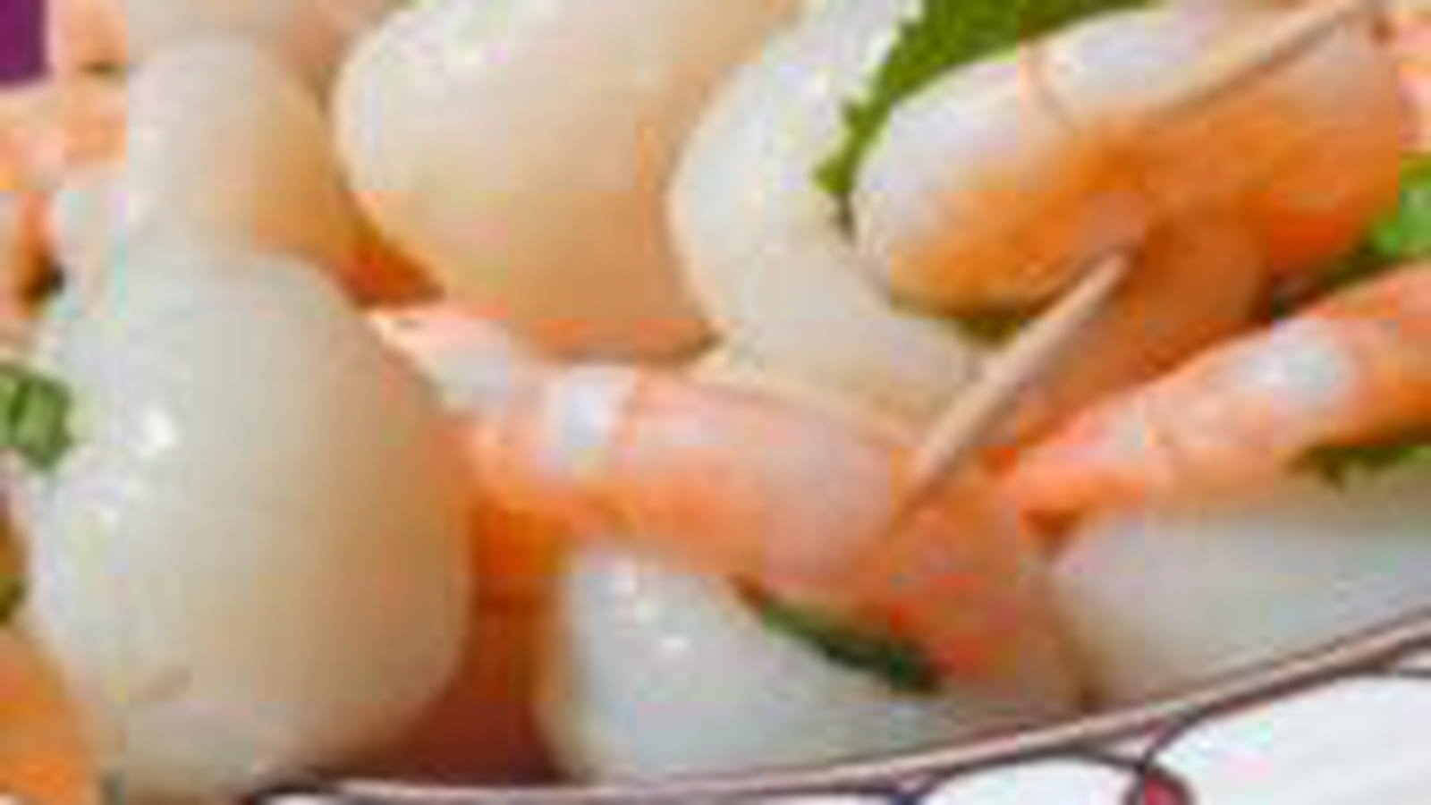 Litchi-crevette