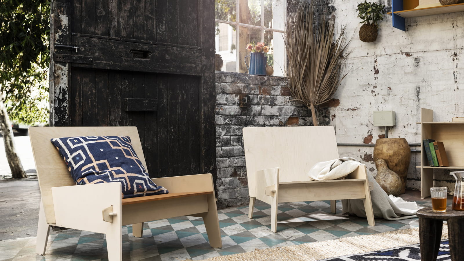 Fauteuil au design simplissime