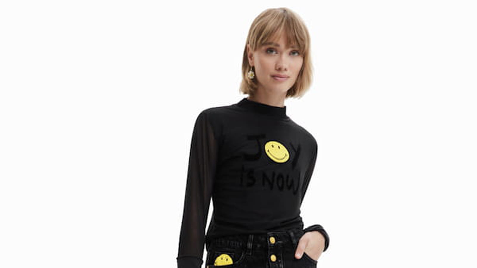 Jupe Smiley x Desigual
