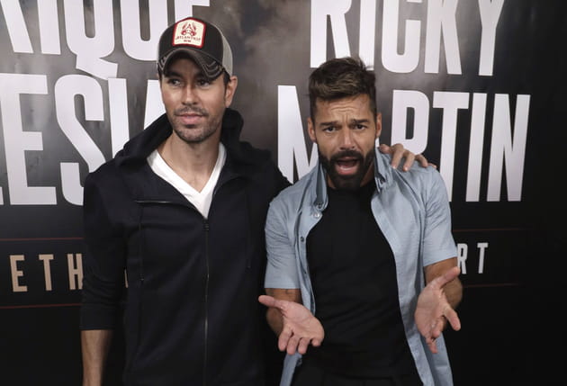 Enrique Iglesias et Ricky Martin, deux latin lover