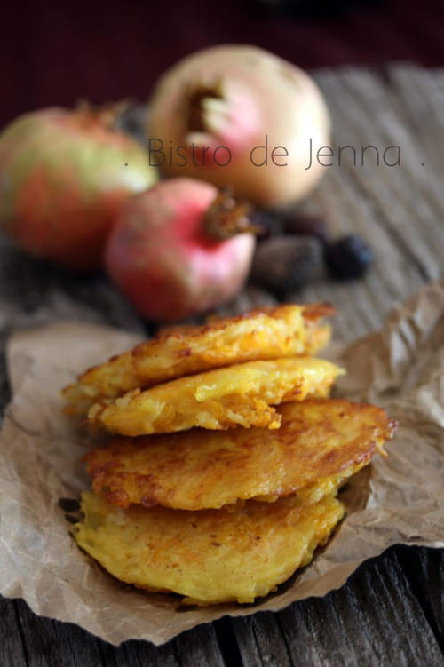 Galettes de courge musquée